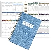 Budget Planner - Monthly Finance Organizer with Expense Tracker Notebook to Manage Your Money Effectively, Undated Finance Pl
