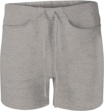 grey sweatpant shorts womens