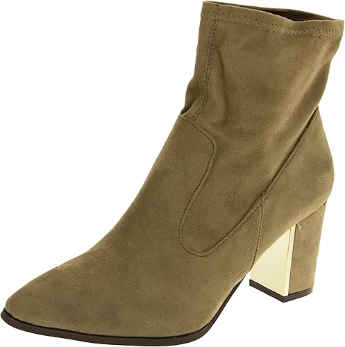 coloured ankle boots