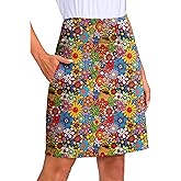 Viodia Women's 20" Knee Length Skorts Skirts UPF50+ Athletic Tennis Golf Skirt for Women Casual Summer Skirts