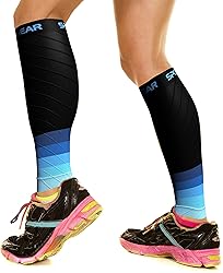Physix Gear Calf Compression Sleeves for Women and