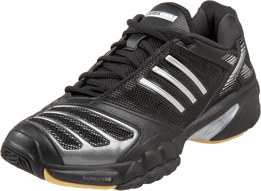Amazon.com | adidas Women's 6-3-1 CC Indoor Shoe, Black/Silver/Gum, 7 M | Volleyball