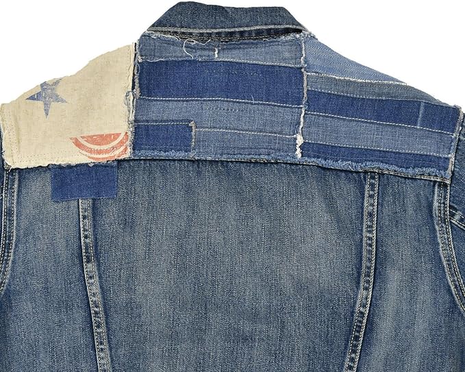 ralph lauren patchwork denim jacket