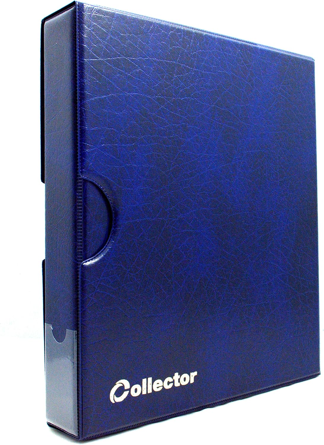 COLLECTOR - Banknote Album in Case Folder Book Notes Banknotes with 10 Pages and 10 Dividers - Very Big Capacity (Blue)