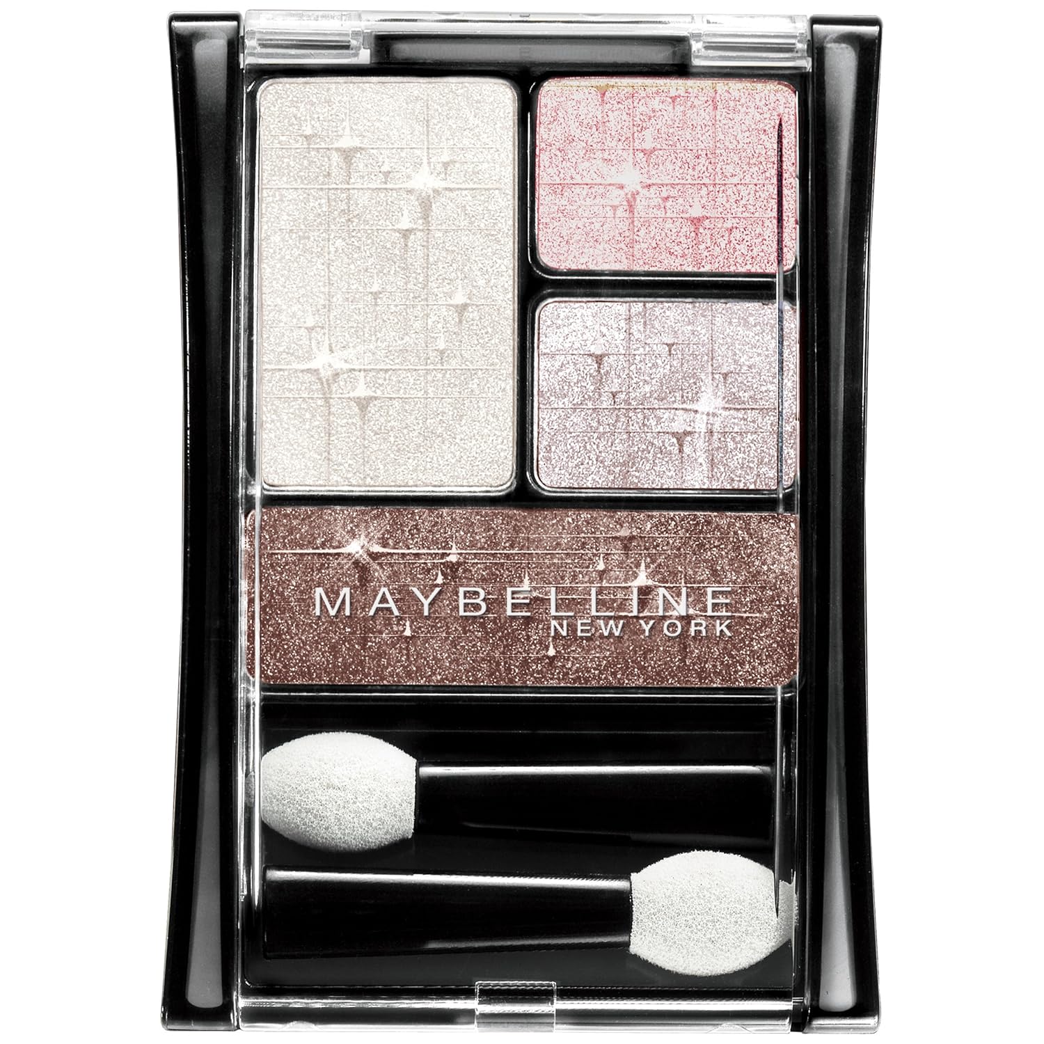 Maybelline New York Expert Wear Luminous Lights Eyshadow Quad, Lavender Lights, 0.17 Ounce