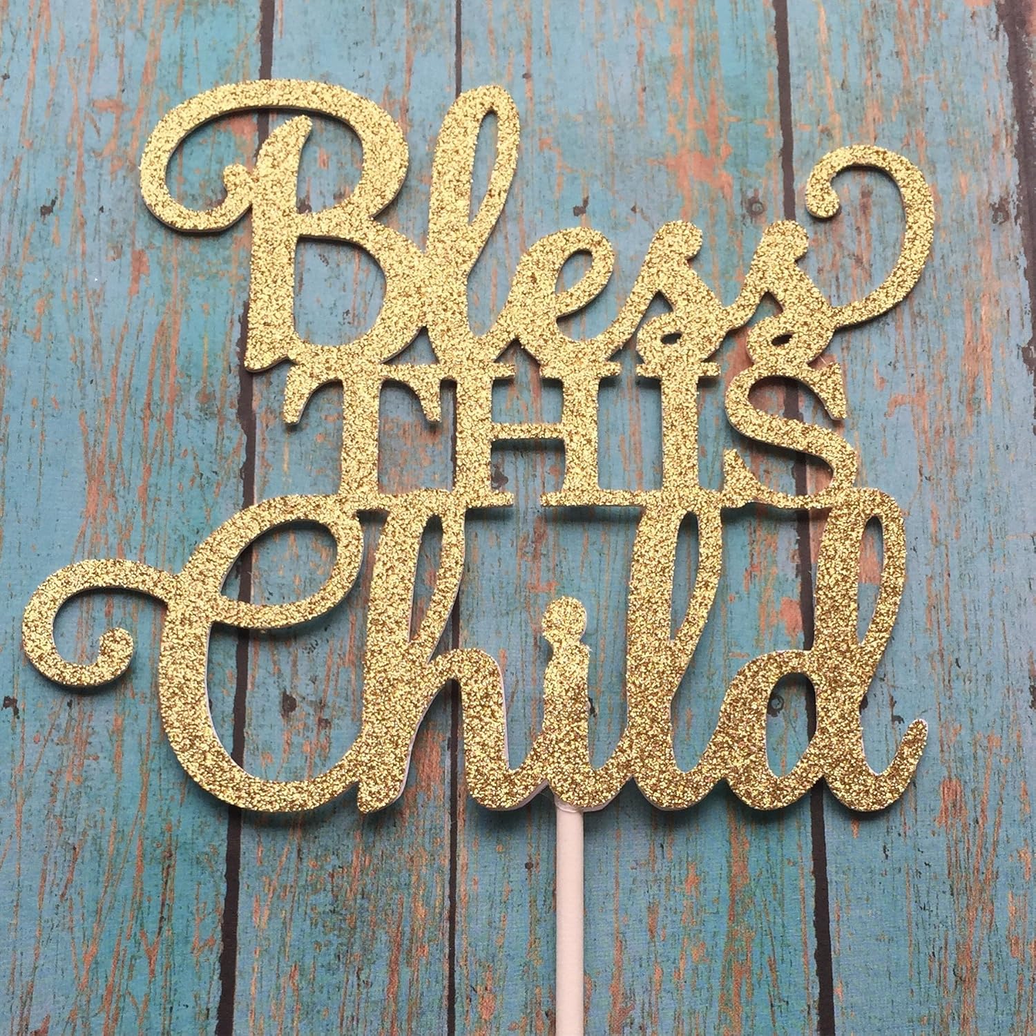 Baptism Cake Topper, First Communion Cake Topper