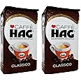 Caffè HAG: "Classico Aroma Intenso" Decaffeinated Ground Coffee, Intense Flavour 8.8 Ounce (250gr) Packages (Pack of 2) [ Italian Import ]_AB