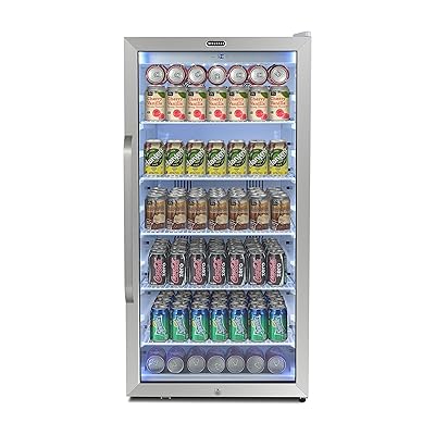 Whynter 8.1 Cu. Ft. Commercial Beverage Refrigerator, Freestanding