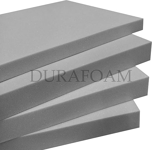 Grey Upholstery Foam Sheets 60" x 20" (150 x 50 cm) All