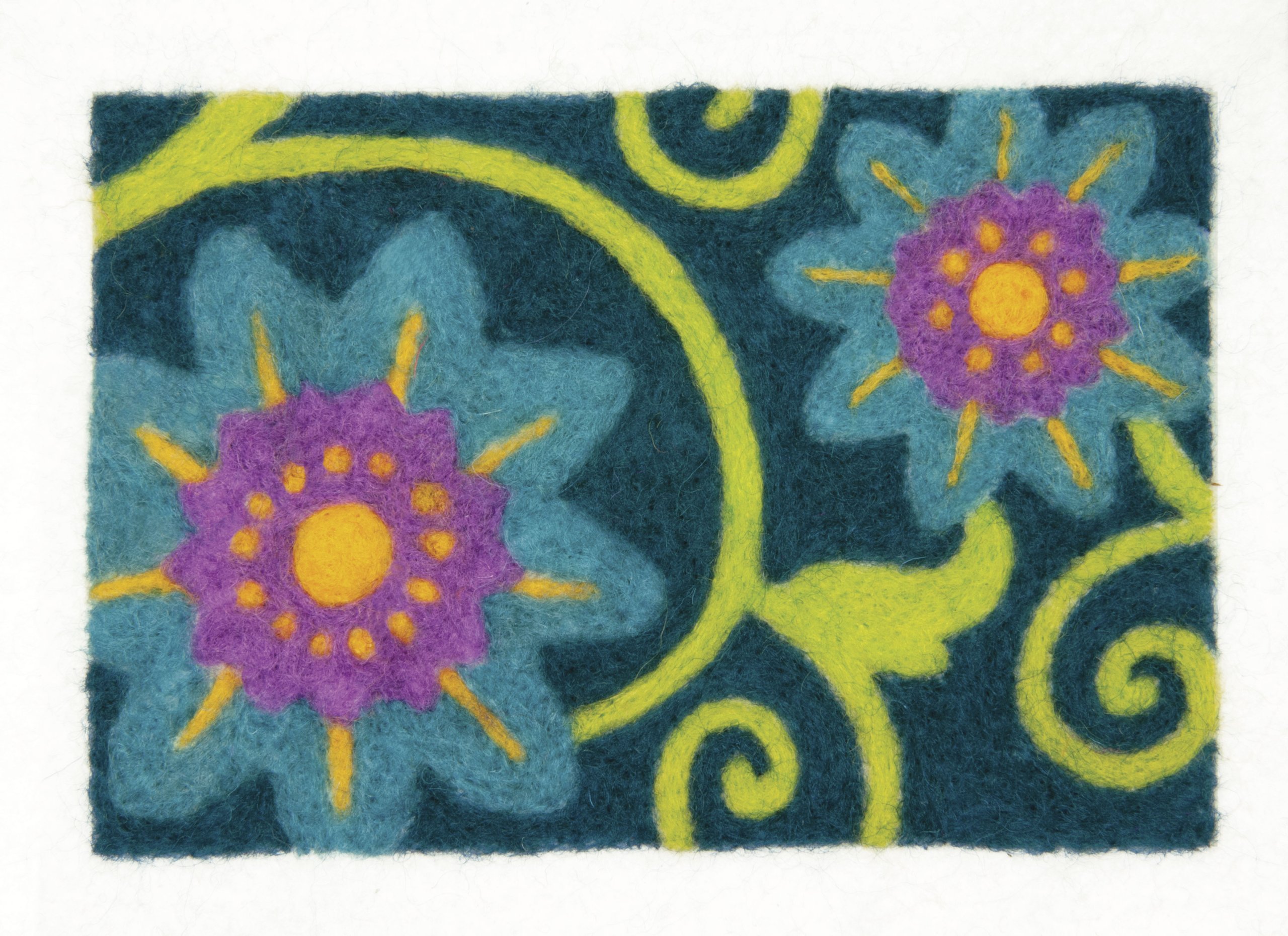 Dimensions Flower Felt Art