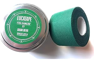 Eucatape Eucalyptus Infused Dancing Tape - Heals and Protects from Blisters Cuts Dry Skin in Ballet Salsa Hip Hop Ballroom Contemporary Latin Irish Modern Jazz Tap