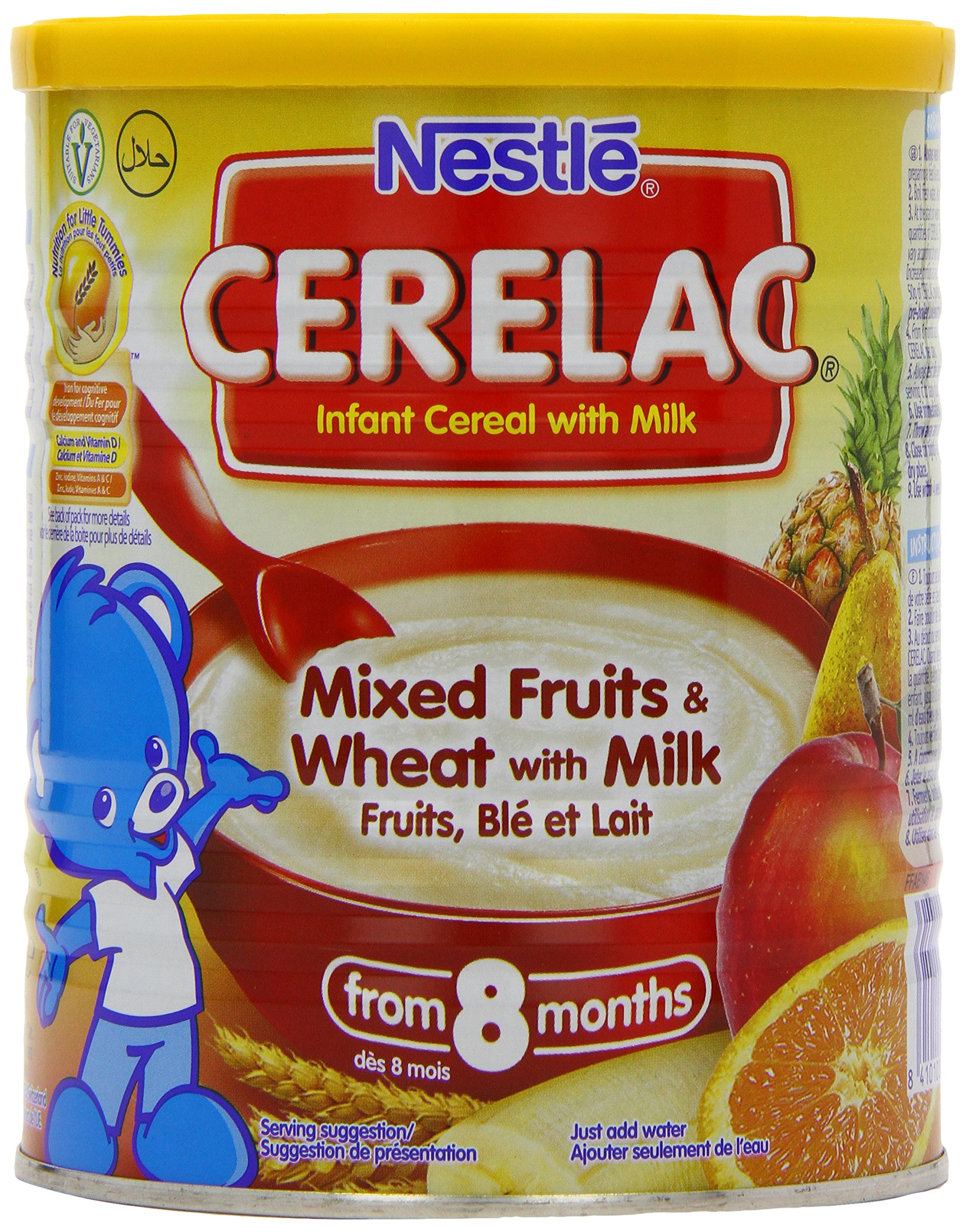 Nestle Cerelac Stage 3 From 8 Months Mixed Fruits and Wheat with Milk