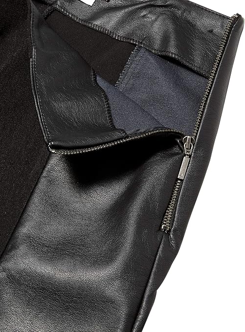 calça couro calvin klein