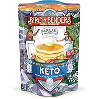 Birch Benders Pancake & Waffle Mix, Low Carb, High Protein, Grain-free, Gluten-free, Low Glycemic, Friendly, Made with…