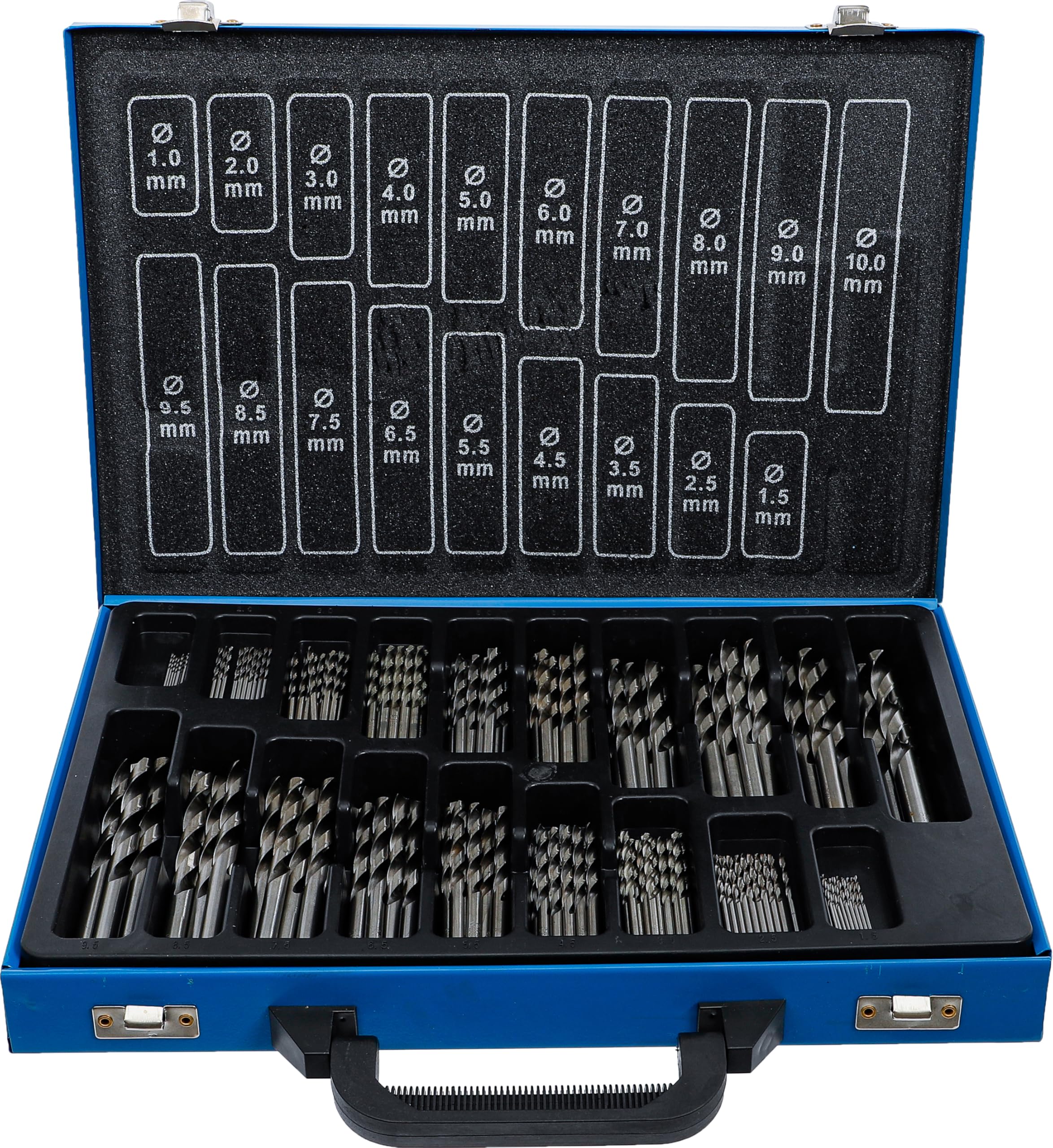 BGS 1995 | Twist Drill Set | HSS | Ø 1 - 10 mm | 170 pcs.