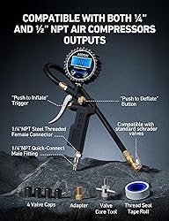 AstroAI Digital Tire Pressure Gauge with