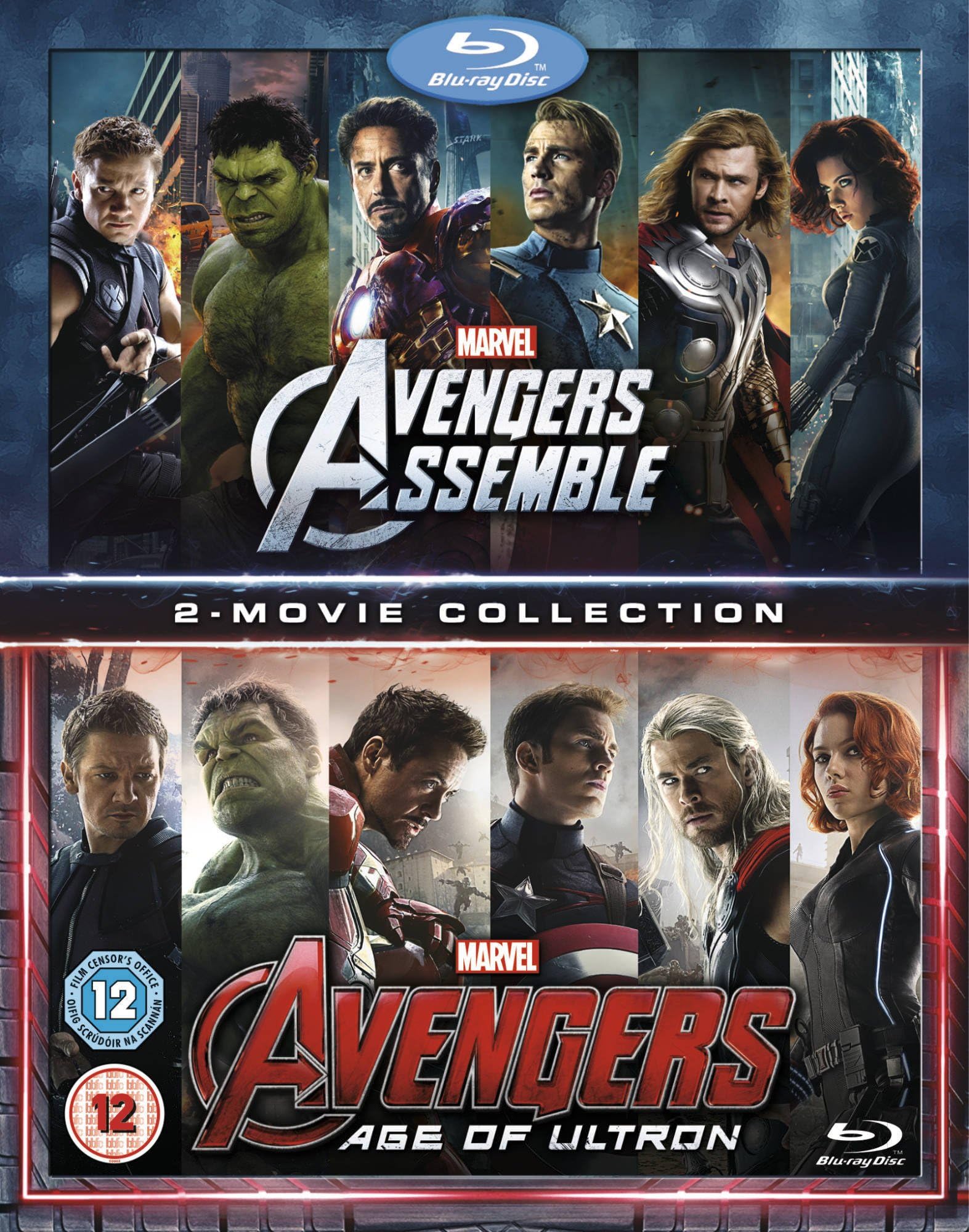 Avengers: Avengers Assemble/ Age of Ultron [Blu-ray] [2015] [Region