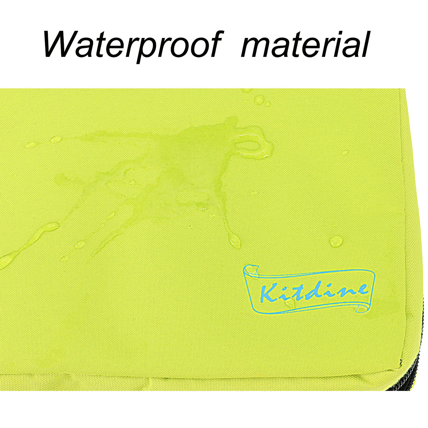 Borsa da bagno da viaggio - Kitdine Medio Per Uomini & Donne / Appendiabiti / Organizzatore da viaggio – Beauty case (Verde)