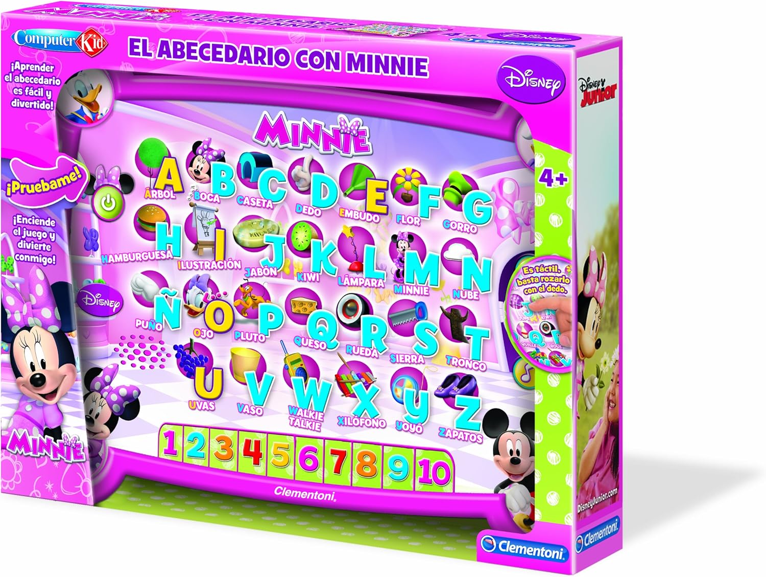 La Casa De Mickey Mouse Primer Abecedario De Minnie Clementoni