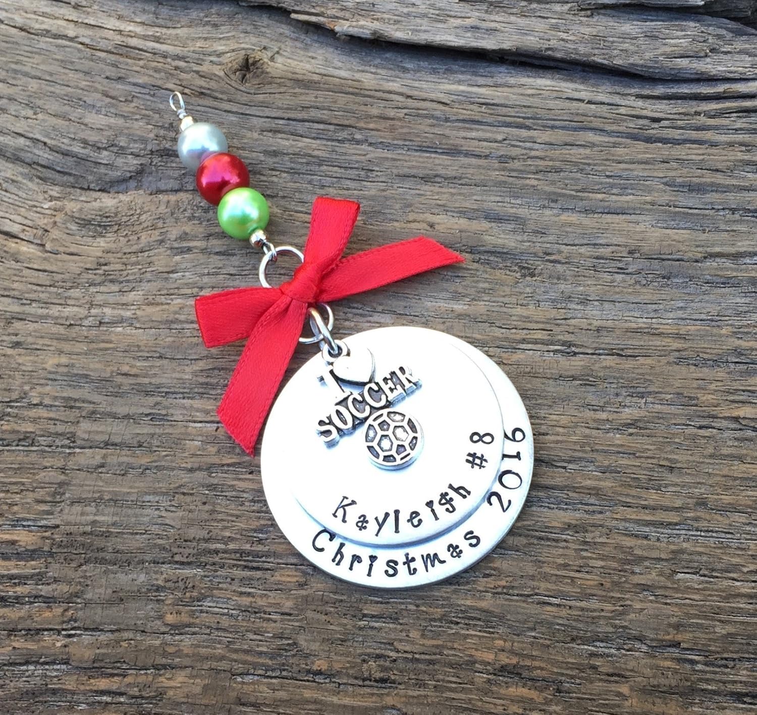 Soccer Christmas Ornament Athletic Ornament Gift For Coach Sports Ornament