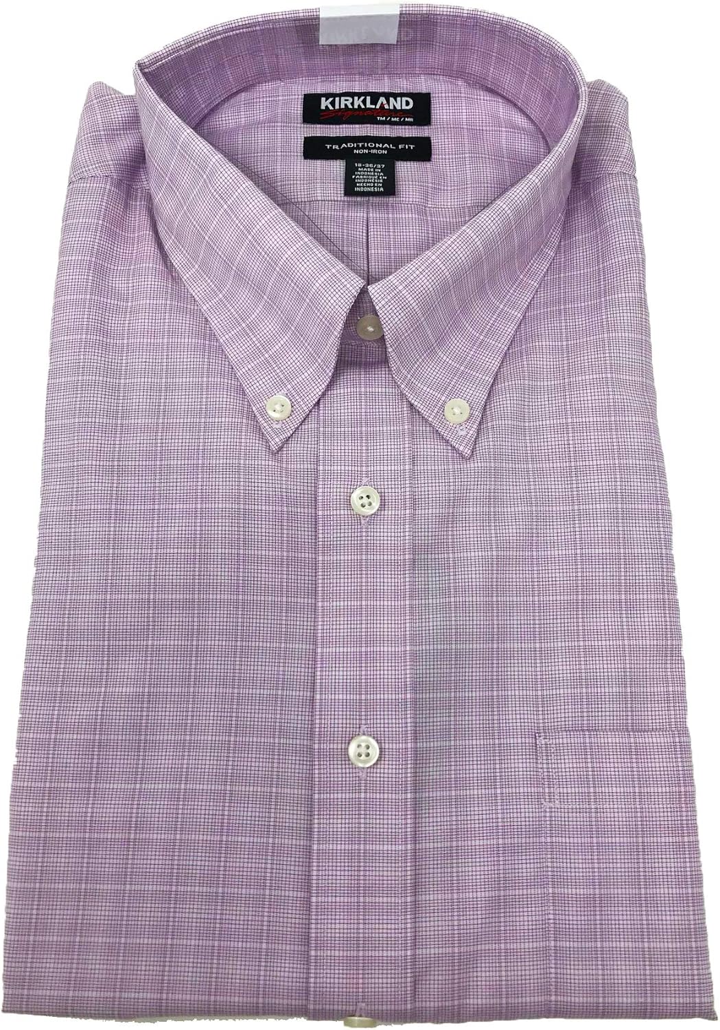 kirkland traditional fit dress shirt
