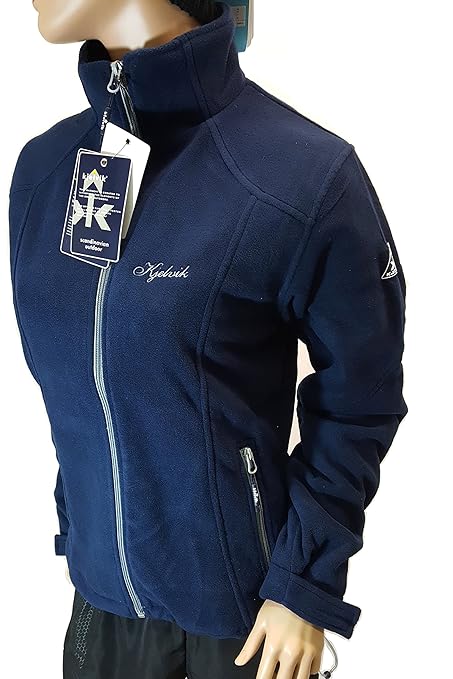 Kjelvik Milla Polarfleece Fleecejacke gefüttert Damen navy