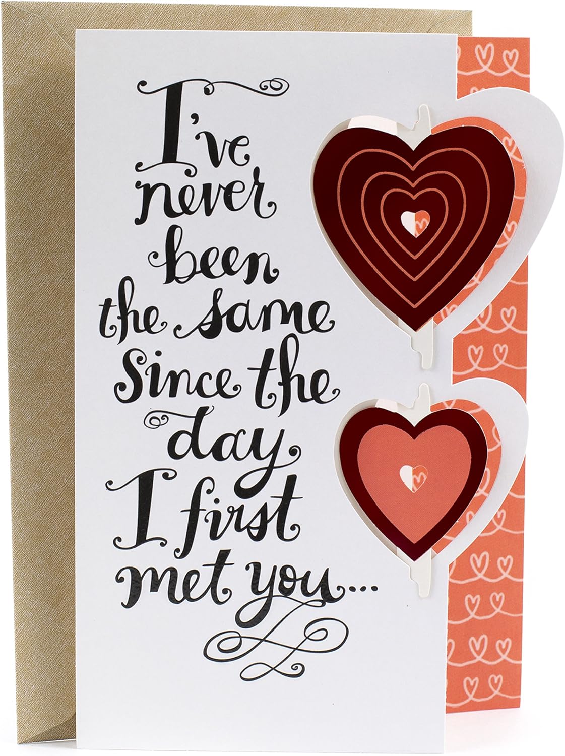 Amazon Com Hallmark Sweetest Day Card I Ve Never Been The Same Office Products