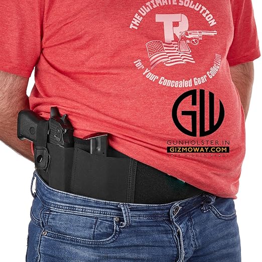 Buy Gizmoway Gun Belly Holster for Concealed Carry Neoprene Waist Band