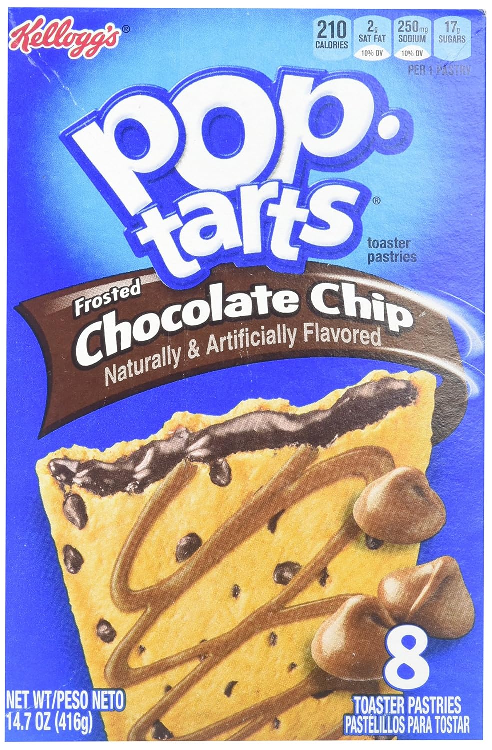 Kellogg S Pop Tarts Frosted Chocolate Chip Amazon De Lebensmittel Getranke