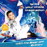 W&O Rocket Ship Play Tent with Blast Off Button Spaceship Indoor Outdoor view 2