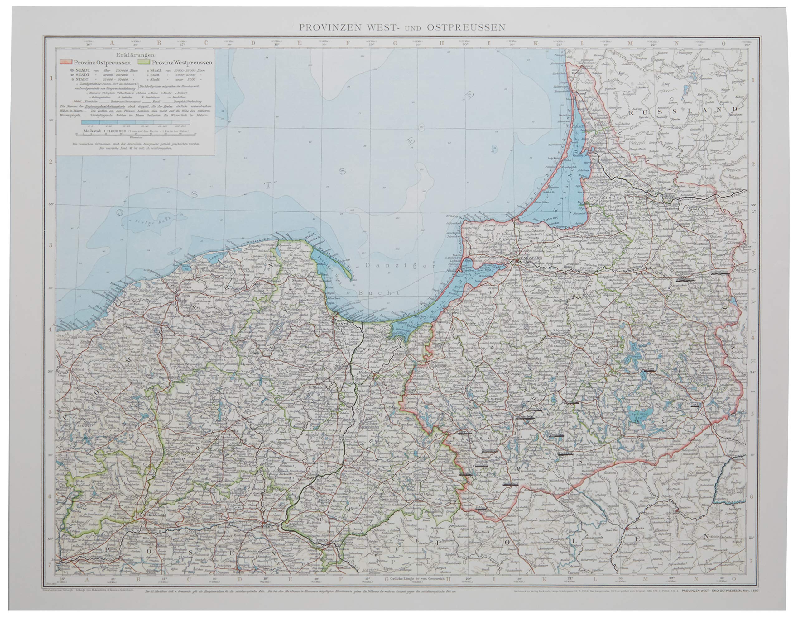 Восточная пруссия карта 1939 года