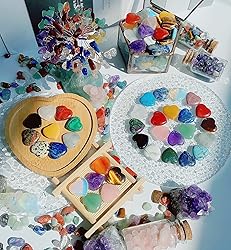 20PCS Crystals and Healing Gemstones Gem Stones