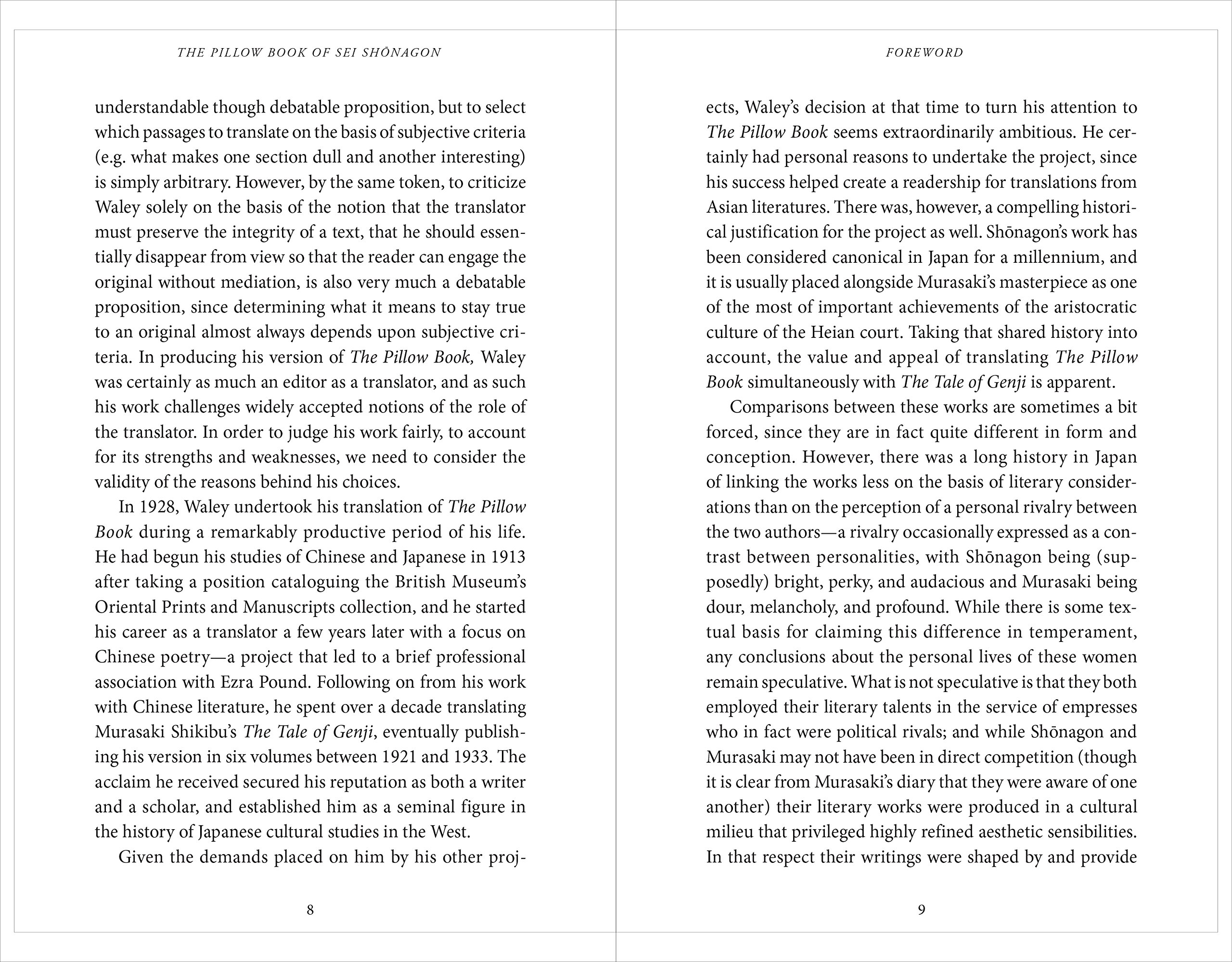 Buy The Pillow Book Of Sei Shonagon The Diary Of A Courtesan In Tenth Century Japan Book Online At Low Prices In India The Pillow Book Of Sei Shonagon The Diary