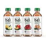 Bai Supertea Variety Pack, Antioxidant Infused Tea, 18 Fl. Oz. Bottles (Pack of 12)