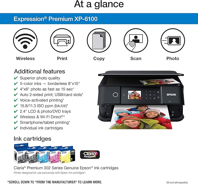 epson xp 6100 printer review