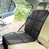 Sunferno Car Seat Protector - Protects Your Car Seat from Baby Car Seat Indents, Dirt and Spills - Waterproof Thick Padded Pr