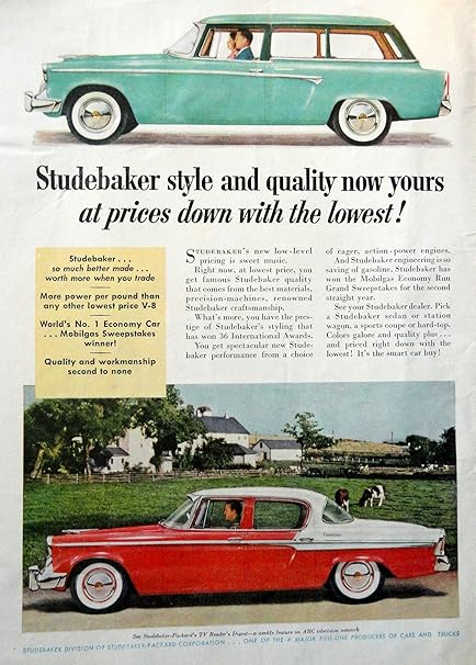8 Pages Vintage Original 1949 Studebaker Truck Pick Up Magazine Ads French Collectibles Apvalus Studebaker
