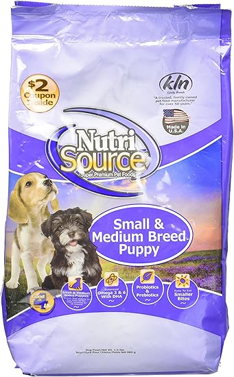 nutrisource puppy starter plus chicken and rice