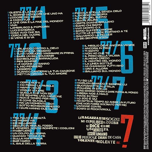 Ligabue 77 Singoli 7 Amazon Com Music