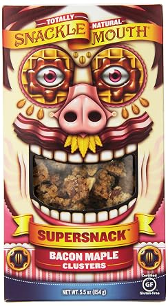 Snackle mouth snack bacon maple (858368002057)