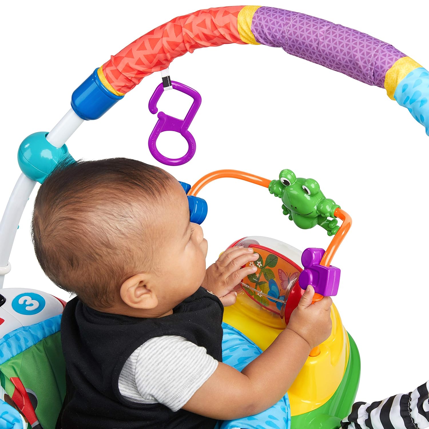 baby einstein neighborhood friends activity jumper with lights and melodies