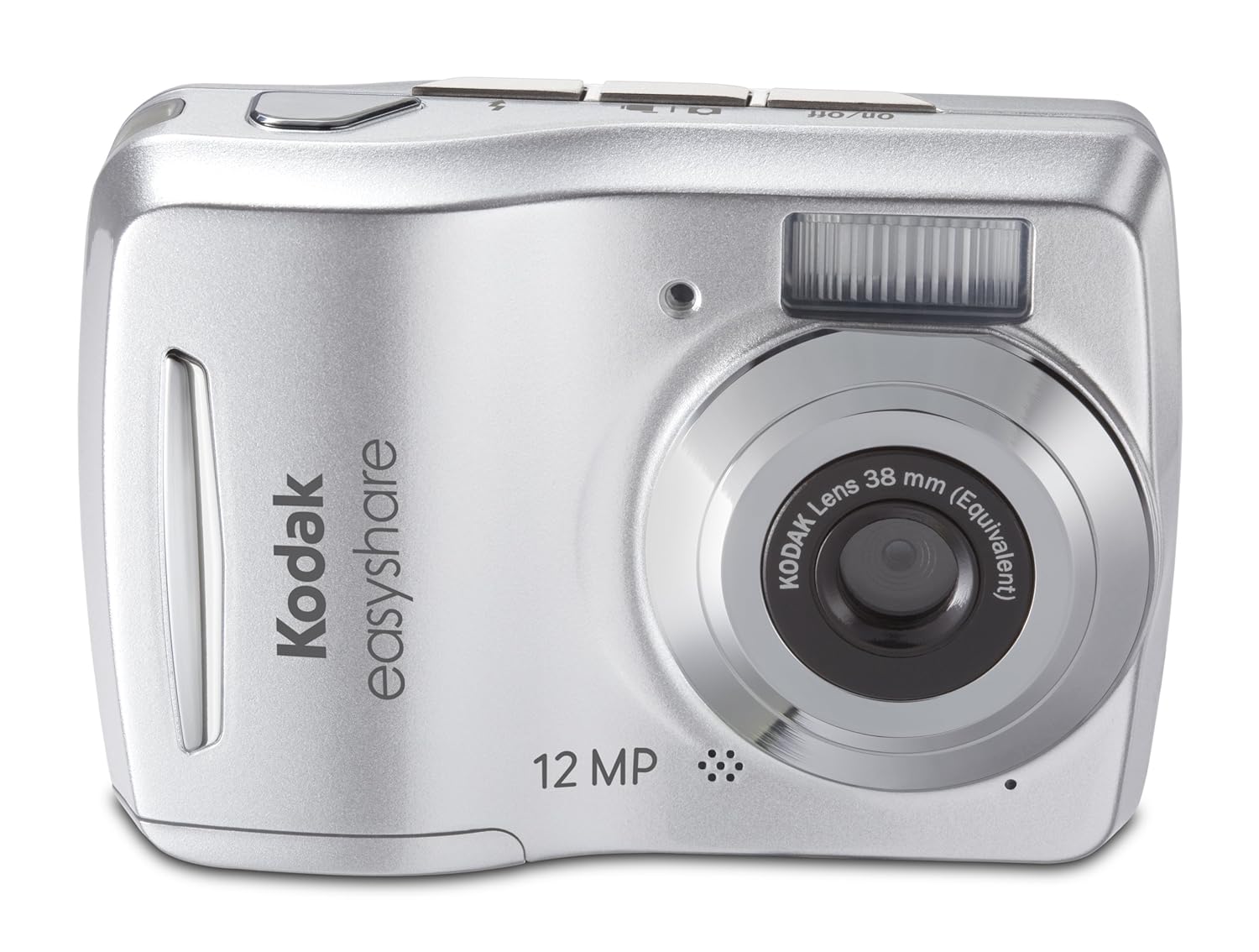 Kodak Easyshare C1505 12 MP Digital Camera with 5x Digital Zoom Silver Point