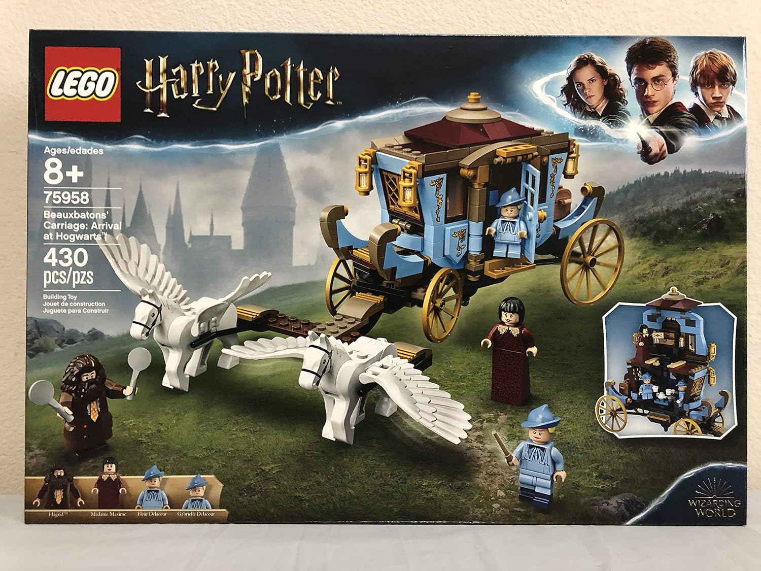 harry potter beauxbatons carriage lego