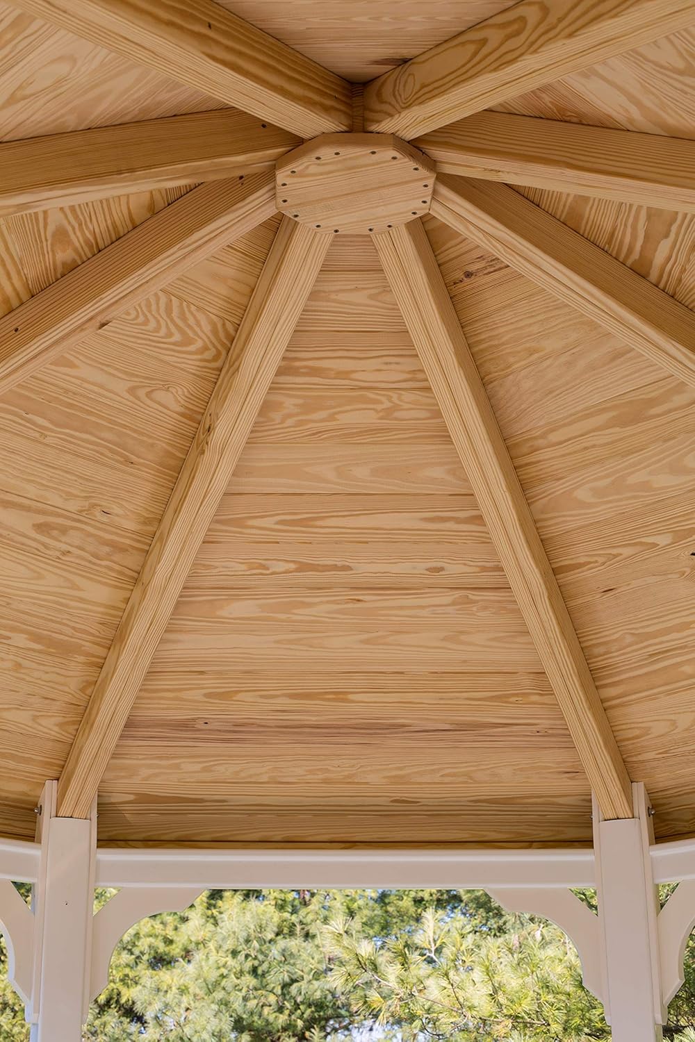 octagonal gazebo 12x12 on Amazon Com 12 Vinyl Octagon Gazebo Kit With Floor Garden Outdoor