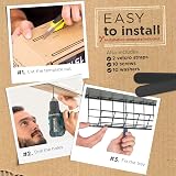 Scandinavian Hub Cable Tidy Set 2 Under Desk Wire Organiser Tray Max Airflow view 4