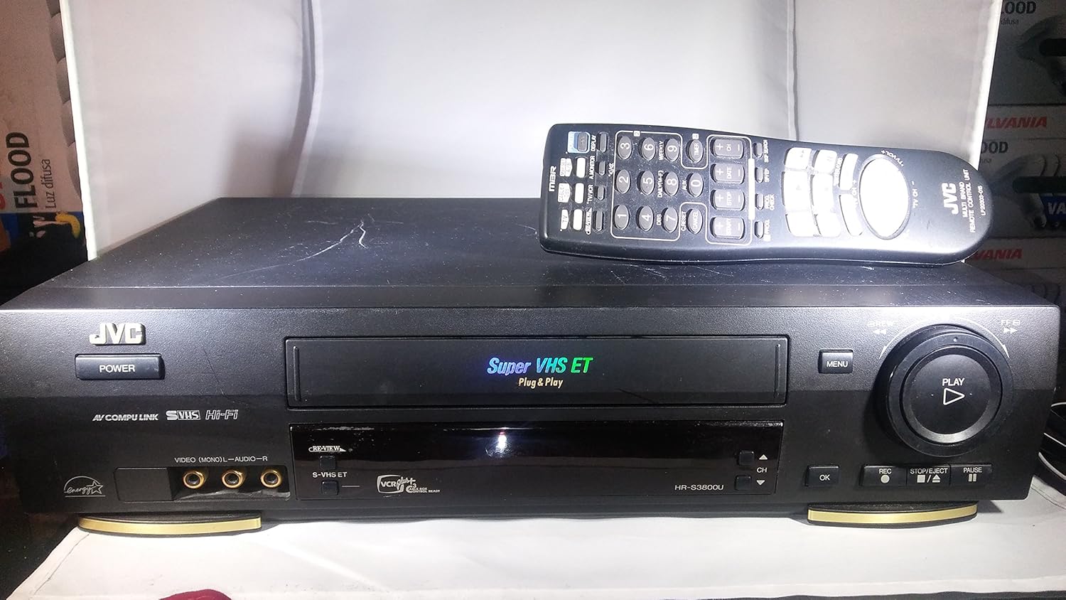 Jvc Hr S8007um Vcrs Owners Manual