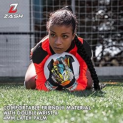 ZASH Soccer Goalie Gloves Youth Goalkeeper Gloves