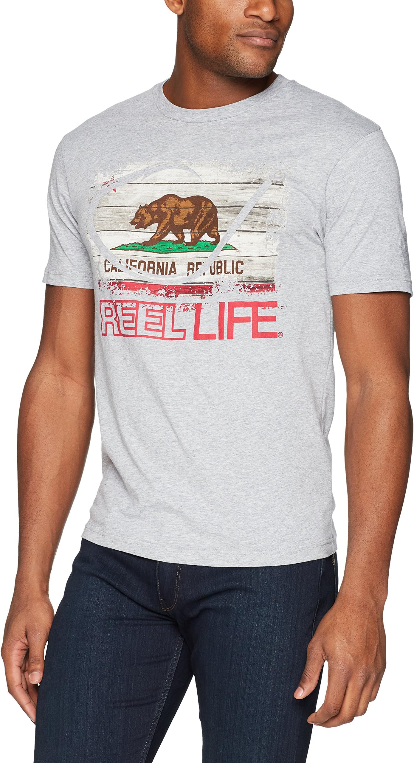 Reel Life Men's Reel Soft California Circle Hook T-Shirt