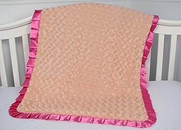 peach baby blanket