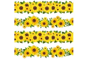 Sunflower Border Fall Bulletin Board Classroom Bulletin Border Wall Decor Sign Sunflower Garland Die Cut Border Classroom Dec